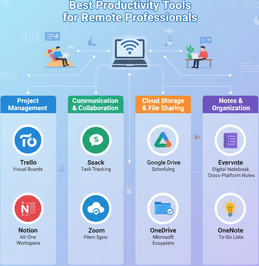 Best Productivity Tools for Remote Professionals