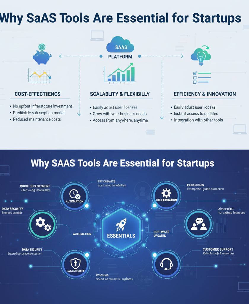 Why SaaS Tools Are Essential for Startups