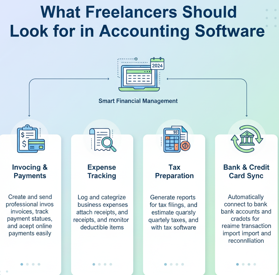 What Freelancers Should Look for in Accounting Software