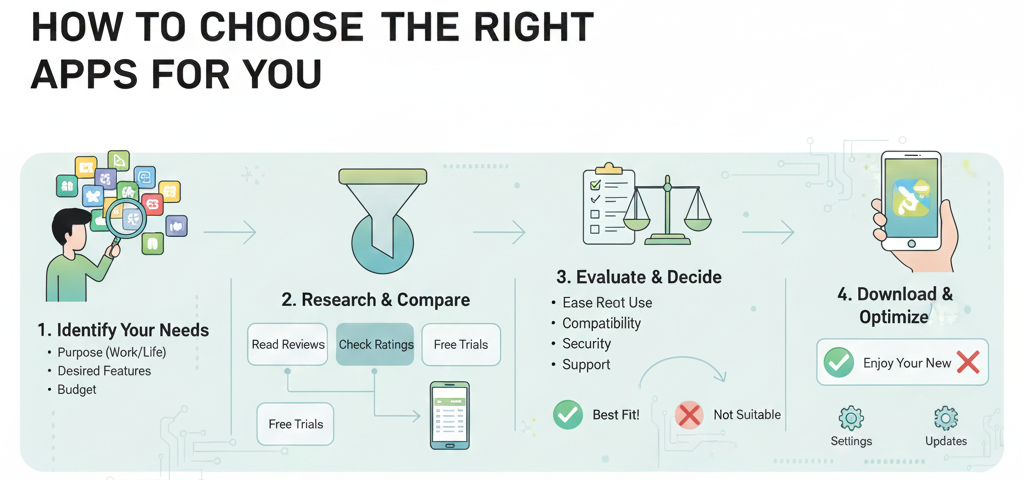How to Choose the Right Apps for You