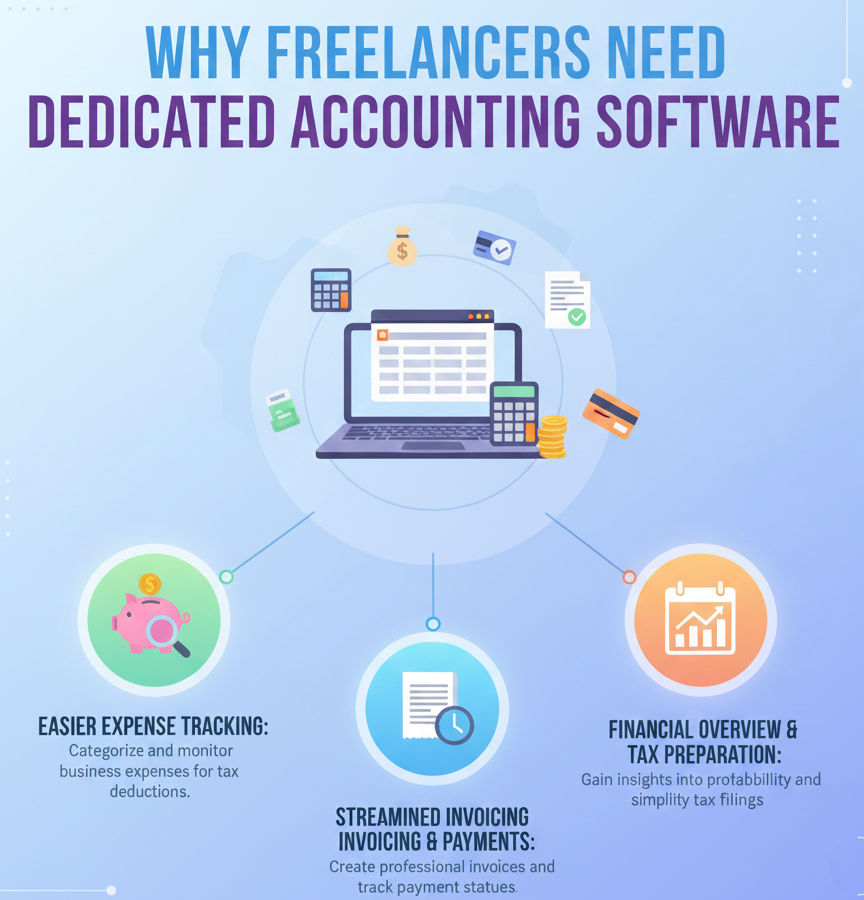 Why Freelancers Need Dedicated Accounting Software