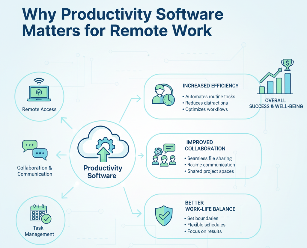 Why Productivity Software Matters for Remote Work