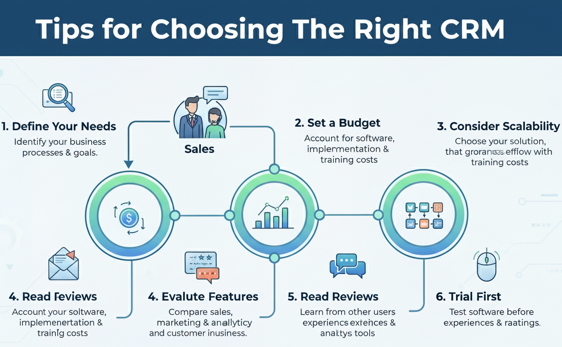 Tips for Choosing the Right CRM