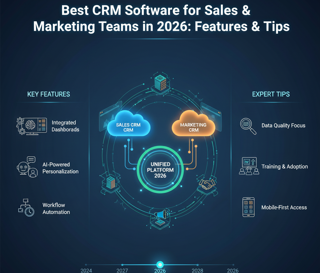 CRM software, sales tools, marketing automation, customer relationship management, lead management, AI CRM, sales pipeline, business growth, SaaS tools, CRM comparison, remote teams, digital sales, marketing tech, enterprise CRM, small business tools, 2026 trends