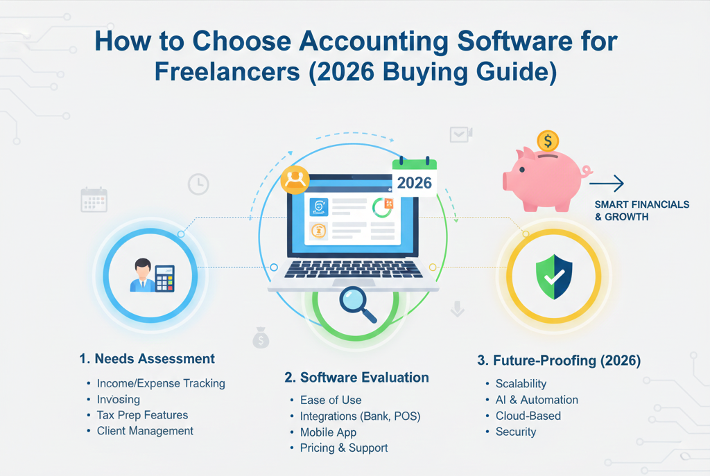 freelancer accounting, small business finance, accounting software, invoicing tools, tax preparation, bookkeeping, cloud accounting, self-employed tools, software comparison, financial management, business tools, 2026 guide, freelance success